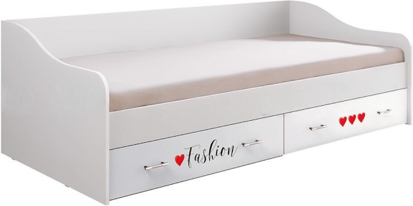 Кровать с ящиками Вега Girl (Миф)